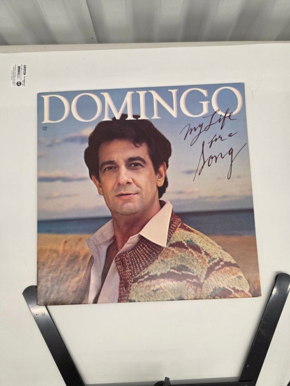 Placido Domingo – My Life for a Song LP Record 1981 CBS Classical Pop 33 RPM